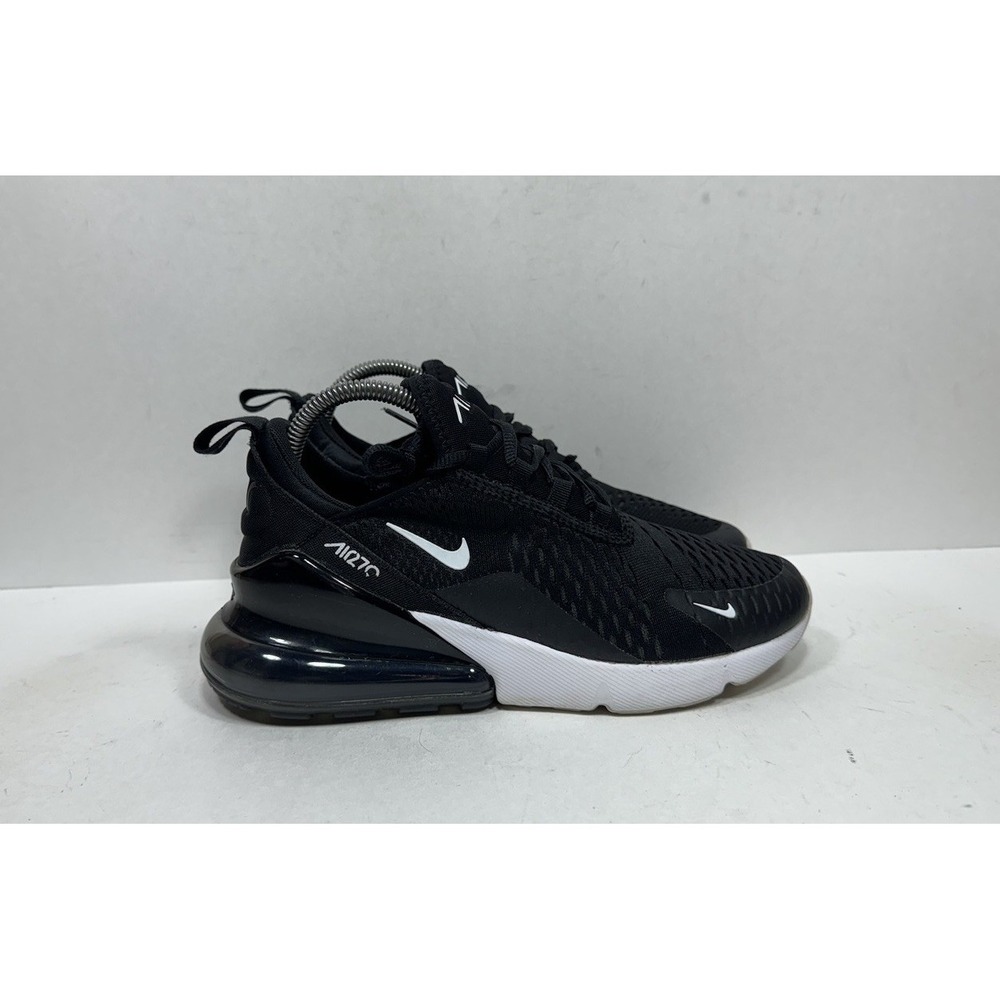 Nike Air Max 270 Black White Athletic Shoes